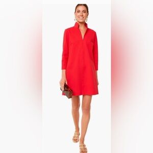 Tuckernuck Red Clifton Corduroy Dress, size L.